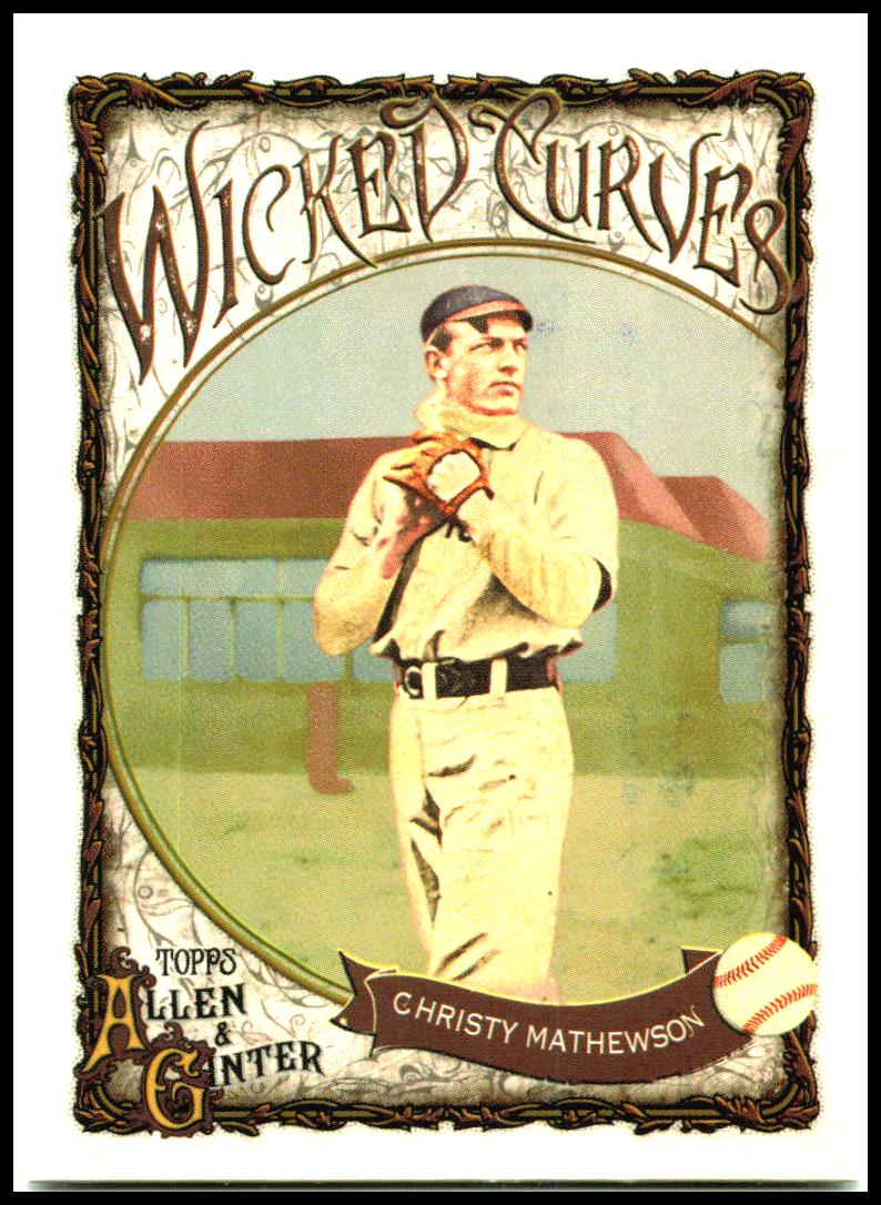 2025 Topps Allen & Ginter Wicked Curves #WC-38 Christy Mathewson