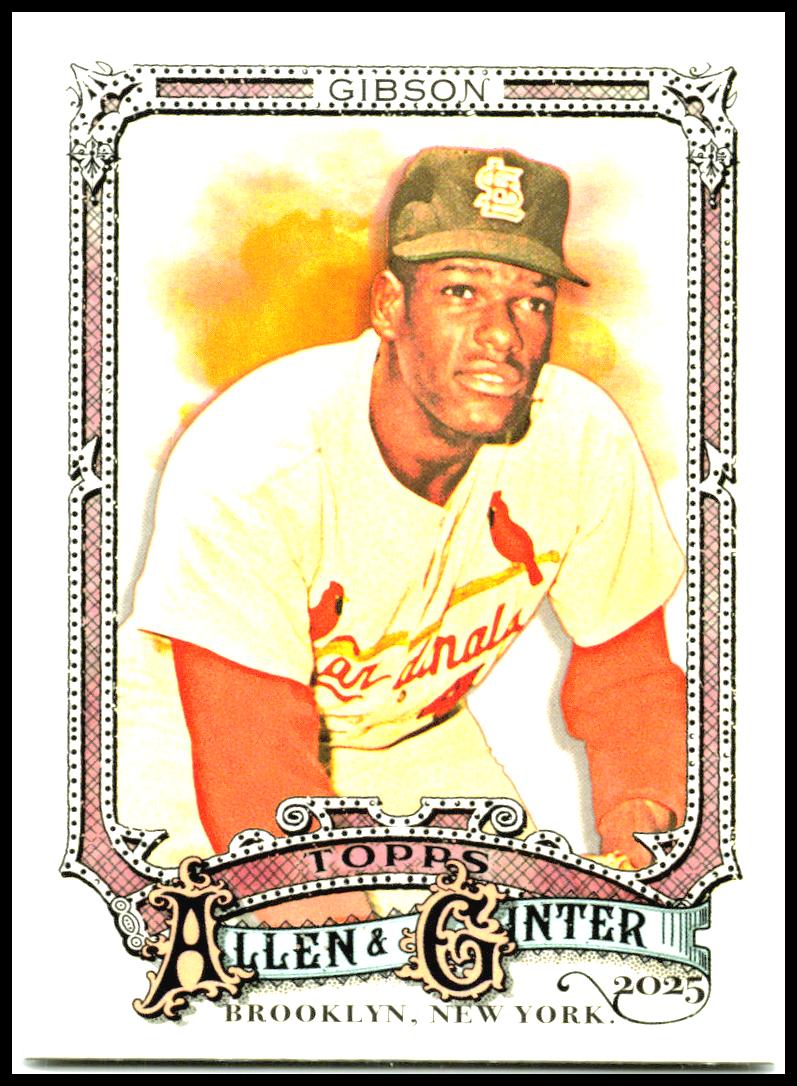 2025 Topps Allen & Ginter #61 Bob Gibson