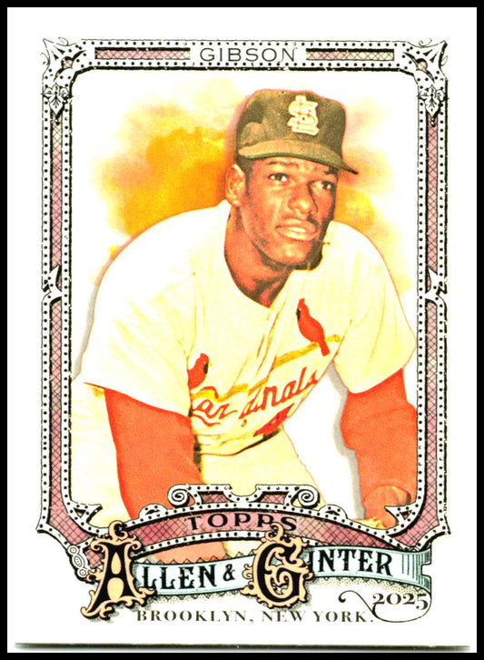 2025 Topps Allen & Ginter #61 Bob Gibson