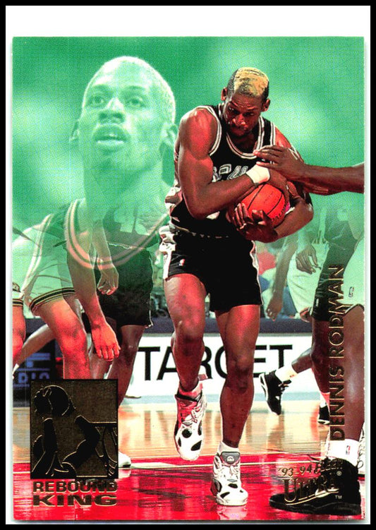 1993-94 Ultra Rebound Kings #10 Dennis Rodman San Antonio Spurs