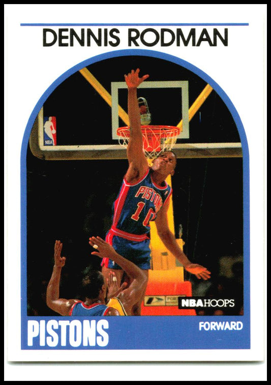 1989-90 Hoops #211 Dennis Rodman Detroit Pistons