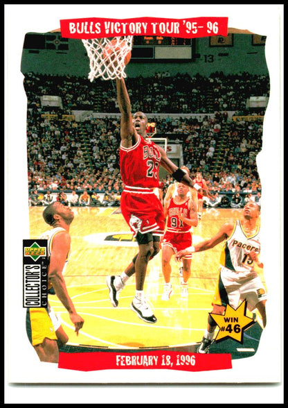 1996-97 Collector's Choice #26 Michael Jordan / Scottie Pippen Chicago Bulls