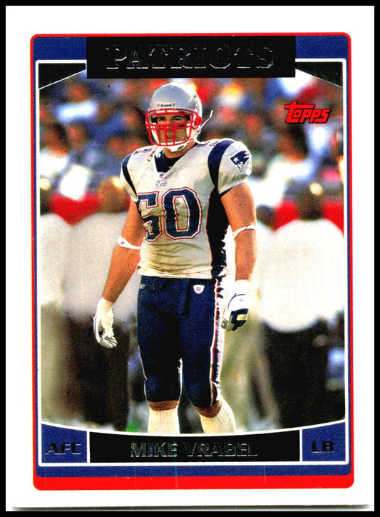 2006 Topps #145 Mike Vrabel New England Patriots