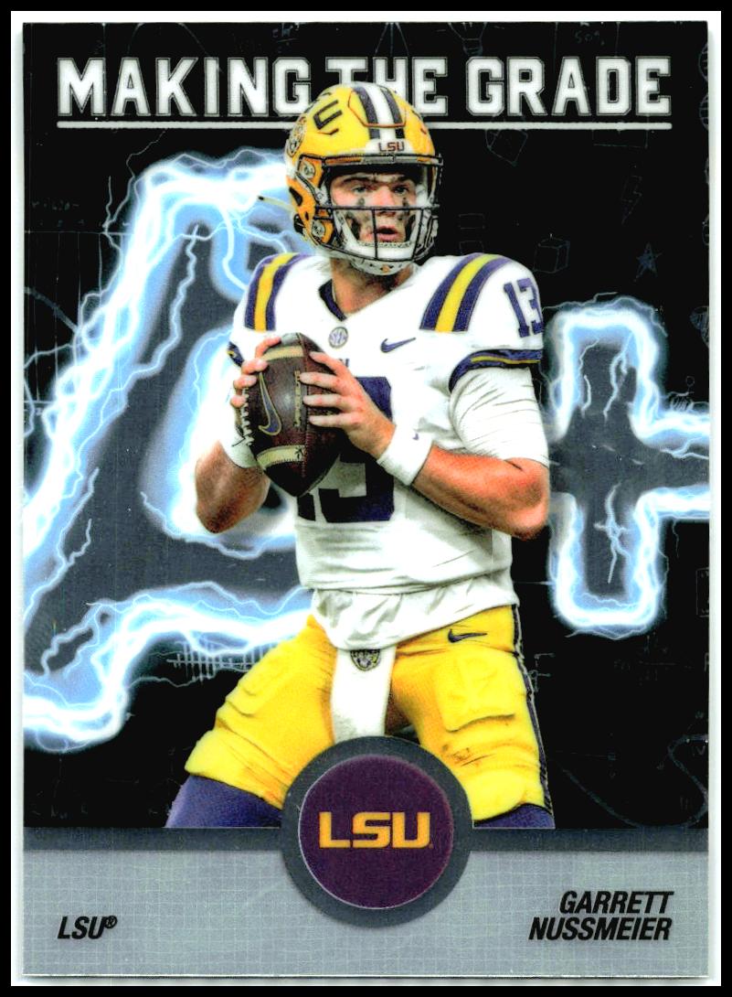 2025 Bowman University Best Making The Grade #MG-5 Garrett Nussmeier LSU Tigers