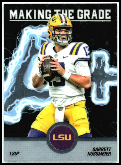 2025 Bowman University Best Making The Grade #MG-5 Garrett Nussmeier LSU Tigers