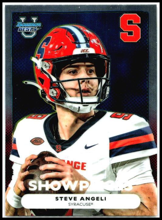 2025 Bowman University Best Bowman Showpieces #BS-4 Steve Angeli Syracuse Orange