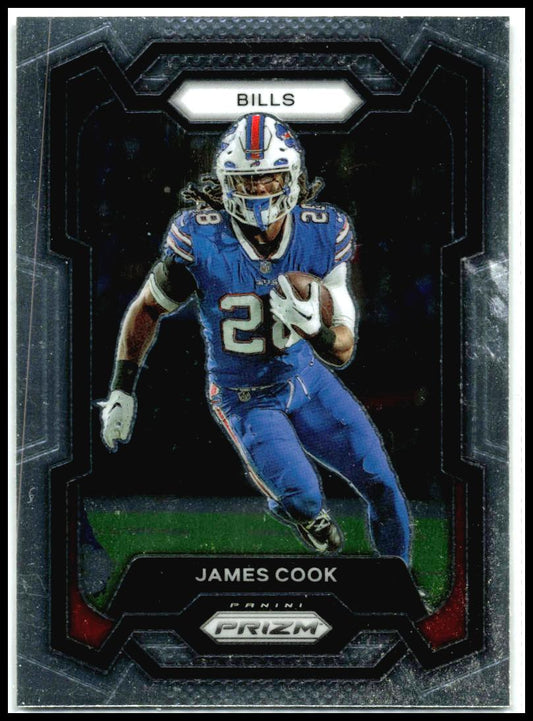 2023 Panini Prizm Silver #30 James Cook Buffalo Bills