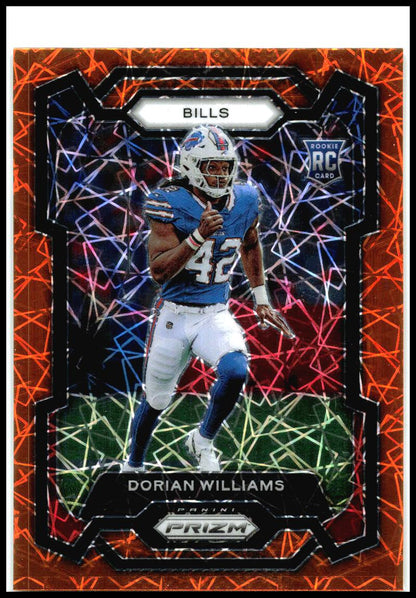 2023 Panini Prizm Lazer #309 Dorian Williams Buffalo Bills