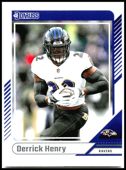 2024 Donruss #72 Derrick Henry Baltimore Ravens