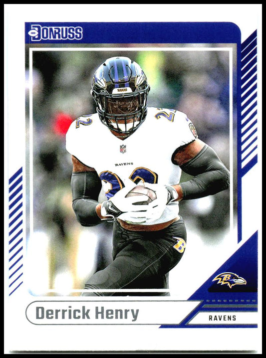 2024 Donruss #72 Derrick Henry Baltimore Ravens