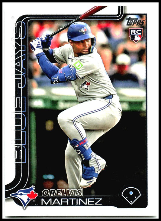 2025 Topps #18 Orelvis Martinez Toronto Blue Jays