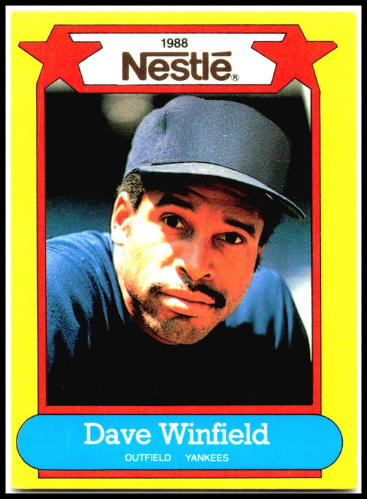 1988 Nestle Dream Team #33 Dave Winfield New York Yankees