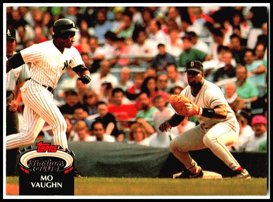 1992 Stadium Club #325 Mo Vaughn Boston Red Sox