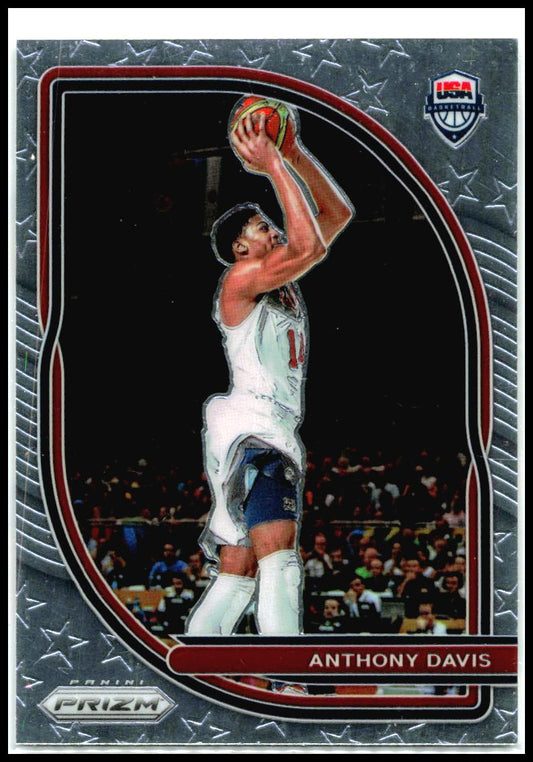 2020-21 Panini Prizm USA Basketball #8 Anthony Davis USA