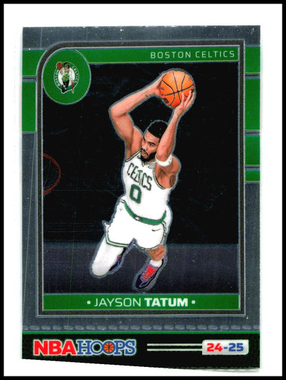 2024-25 Hoops #172 Jayson Tatum Boston Celtics