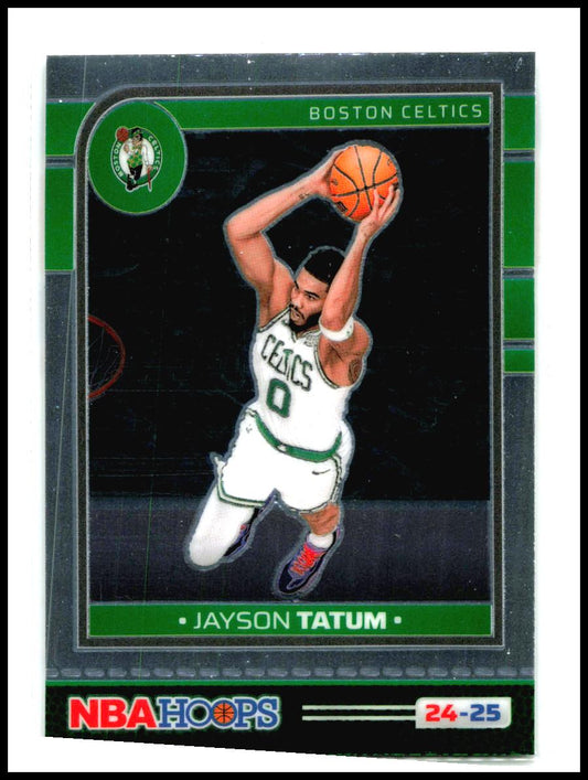 2024-25 Hoops #172 Jayson Tatum Boston Celtics