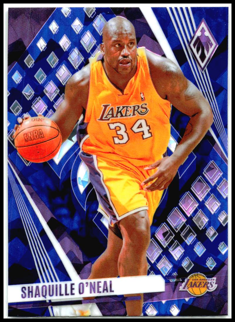 2023-24 Panini Phoenix Phoenix Blue Ice #41 Shaquille O'Neal Los Angeles Lakers