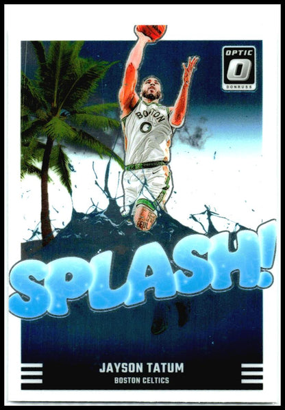 2024-25 Donruss Optic Splash! #11 Jayson Tatum Boston Celtics