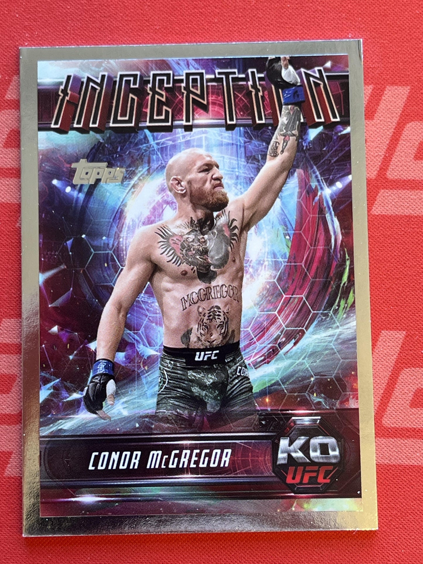 2025 Topps Knockout UFC #IN-100 Conor McGregor