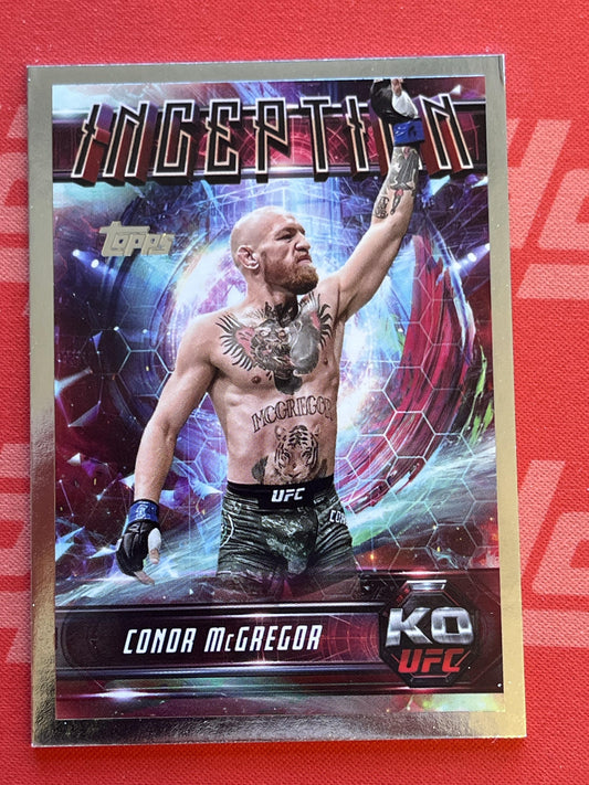 2025 Topps Knockout UFC #IN-100 Conor McGregor