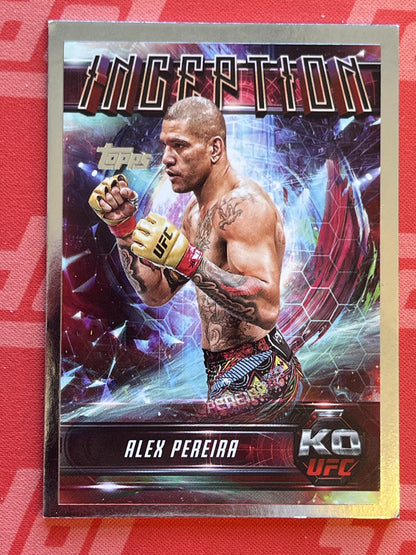 2025 Topps Knockout UFC Inception #IN-1 Alex Pereira