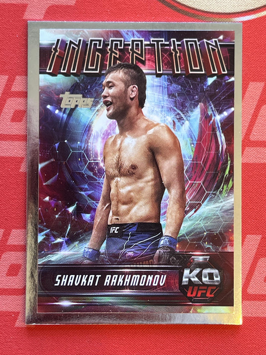 2025 Topps Knockout UFC Inception #IN-3 Shavkat Rakhmonov