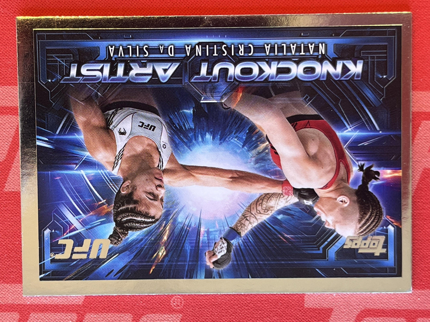 2025 Topps Knockout UFC Knockout Artist # Natalia Da Silva