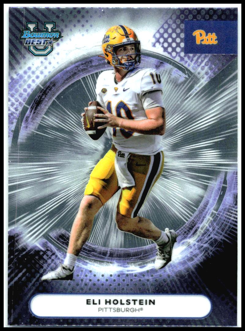 2025 Bowman University Best #83 Eli Holstein Pittsburgh Panthers