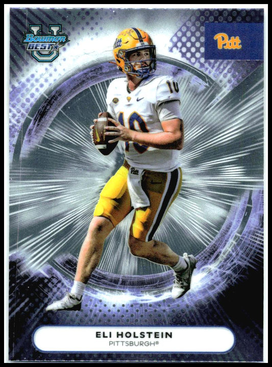 2025 Bowman University Best #83 Eli Holstein Pittsburgh Panthers