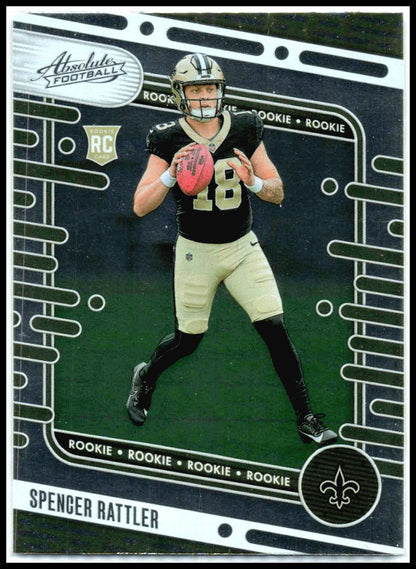 2024 Panini Absolute Retail #194 Spencer Rattler Rookie New Orleans Saints
