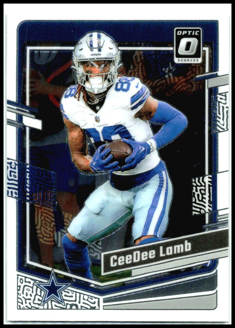 2023 Donruss Optic #45 CeeDee Lamb Dallas Cowboys