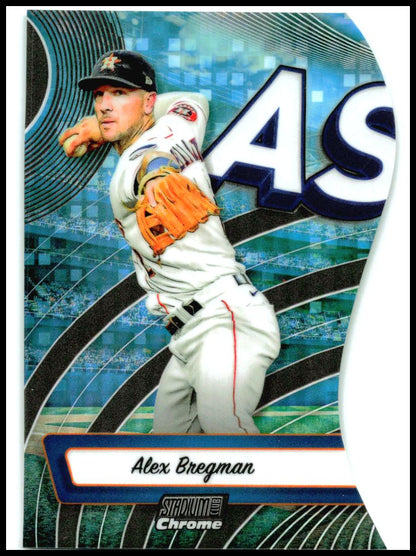 2024 Stadium Club Triumvirates #TRI-4 Alex Bregman Houston Astros