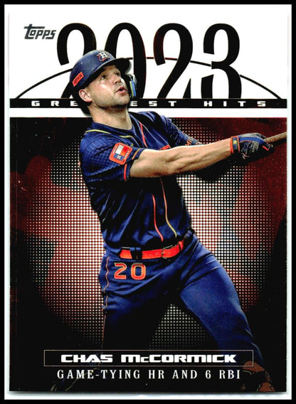 2024 Topps 2023 Greatest Hits #23GH-7 Chas McCormick Houston Astros