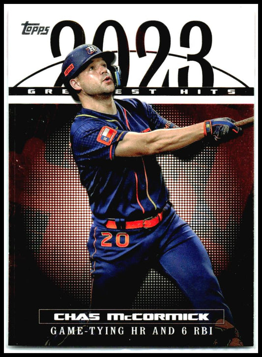 2024 Topps 2023 Greatest Hits #23GH-7 Chas McCormick Houston Astros