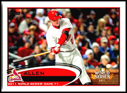 2012 Topps #329 Allen Craig St. Louis Cardinals