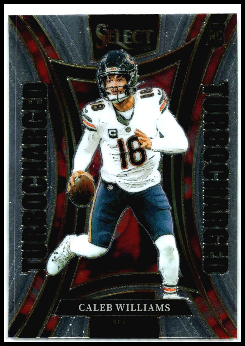 2024 Panini Select Turbocharged #11 Caleb Williams Chicago Bears