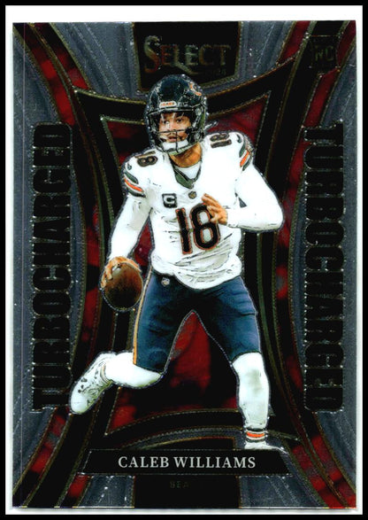 2024 Panini Select Turbocharged #11 Caleb Williams Chicago Bears
