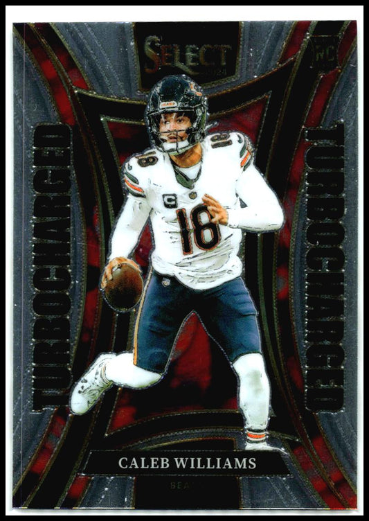 2024 Panini Select Turbocharged #11 Caleb Williams Chicago Bears