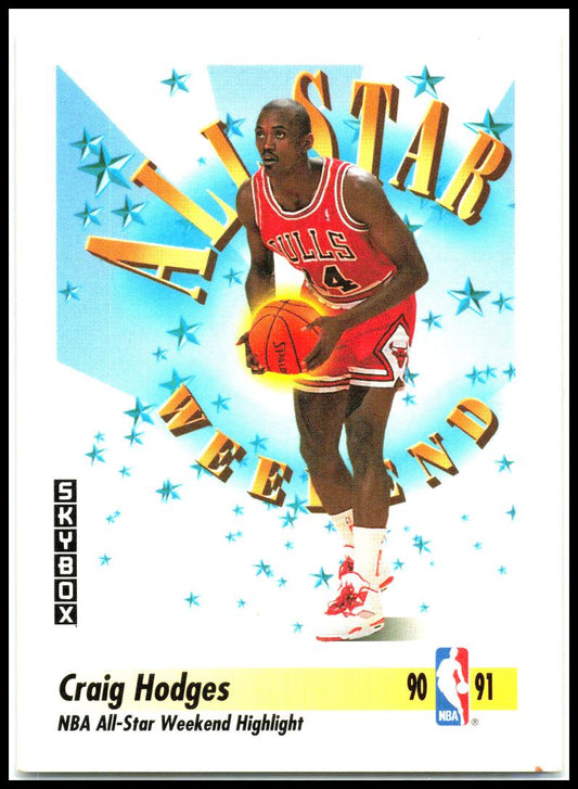 1991-92 SkyBox #314 Craig Hodges Chicago Bulls