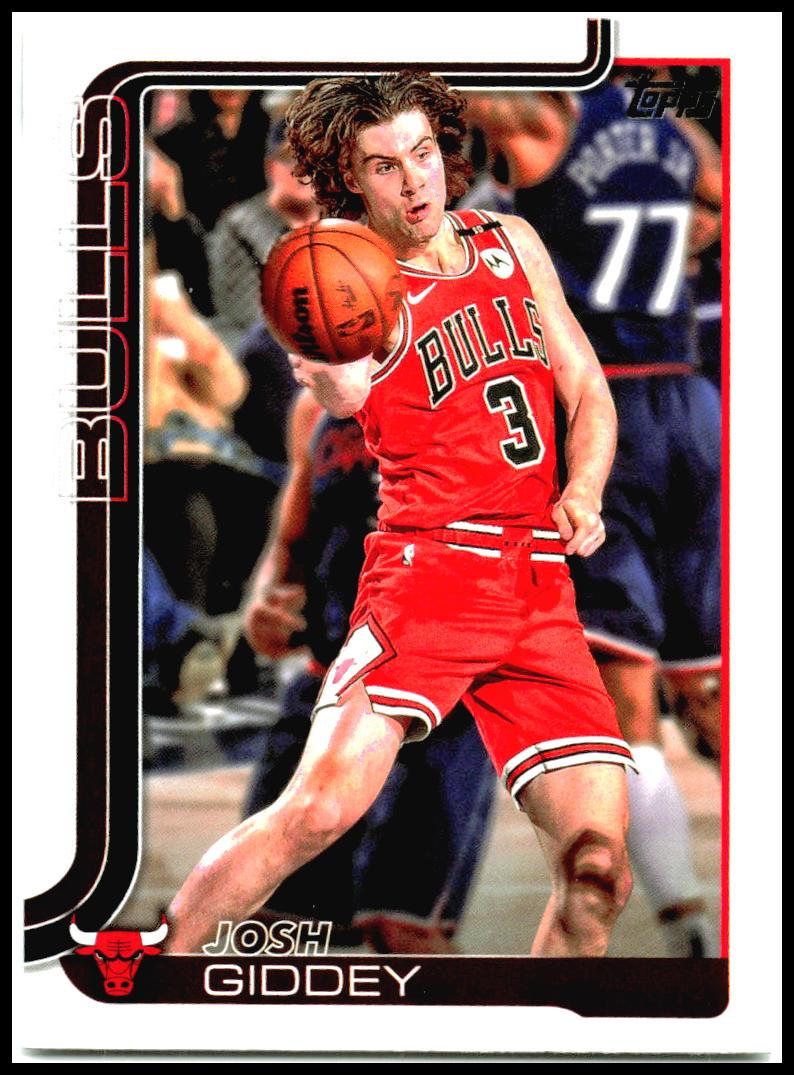 2025-26 Topps #35 Josh Giddey Chicago Bulls