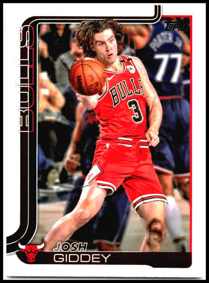 2025-26 Topps #35 Josh Giddey Chicago Bulls