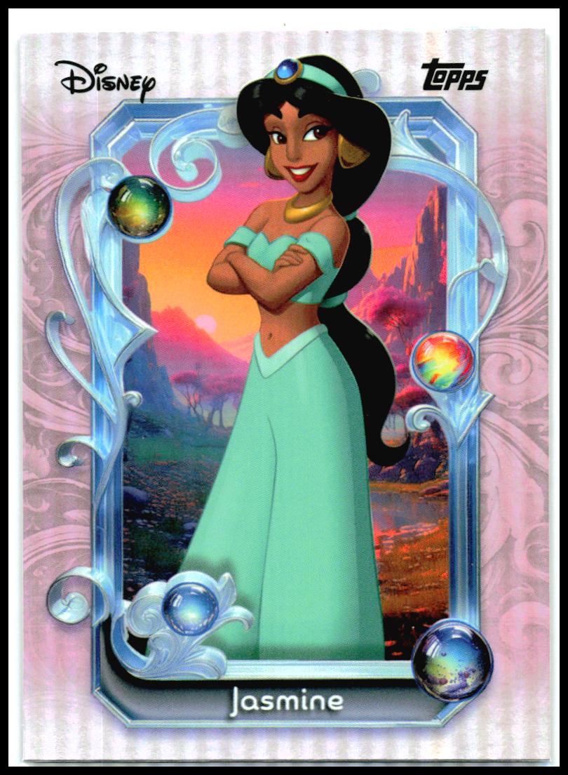 2025 Topps Disney Wonder FoilFractor #156 Jasmine