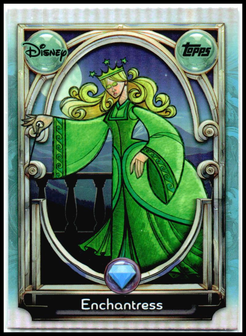 2025 Topps Disney Wonder FoilFractor #128 Enchantress
