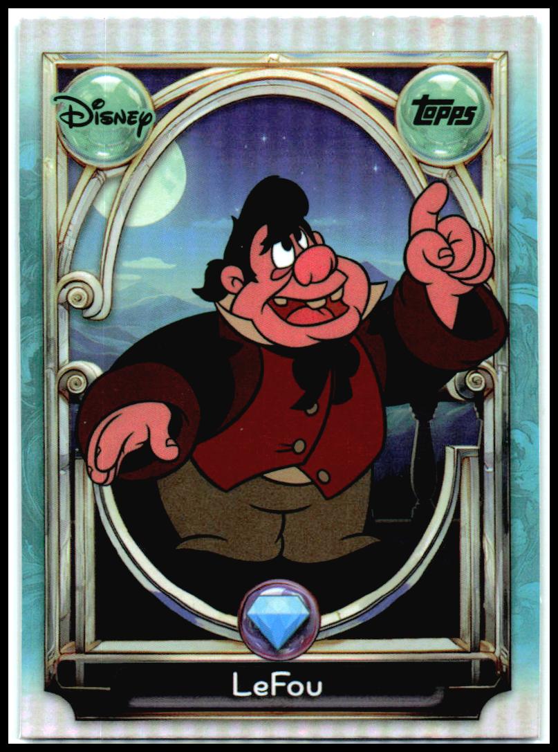 2025 Topps Disney Wonder FoilFractor #127 LeFou