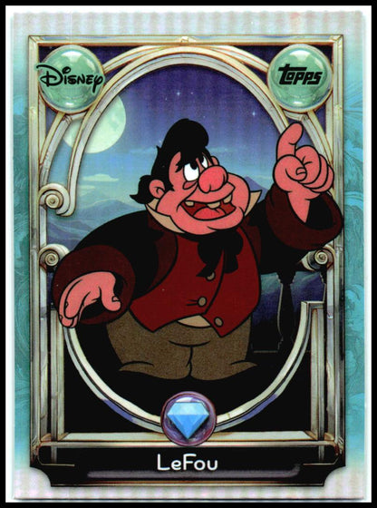 2025 Topps Disney Wonder FoilFractor #127 LeFou