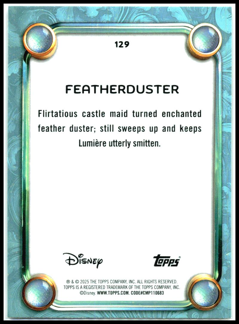 2025 Topps Disney Wonder FoilFractor #129 Featherduster