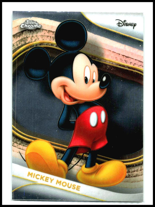 2025 Topps Chrome Disney #1 Mickey Mouse