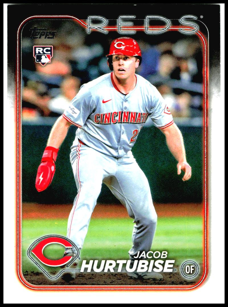2024 Topps Update #US165 Jacob Hurtubise Rookie Cincinnati Reds