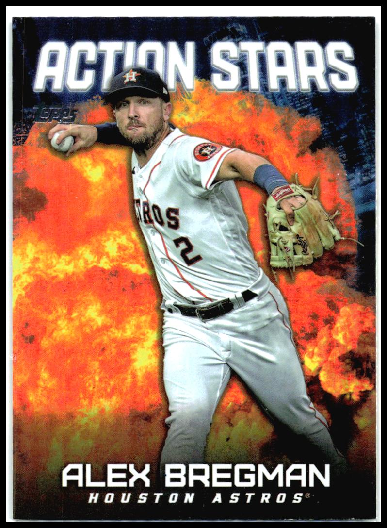 2023 Topps Update Action Stars #AS-27 Alex Bregman Houston Astros