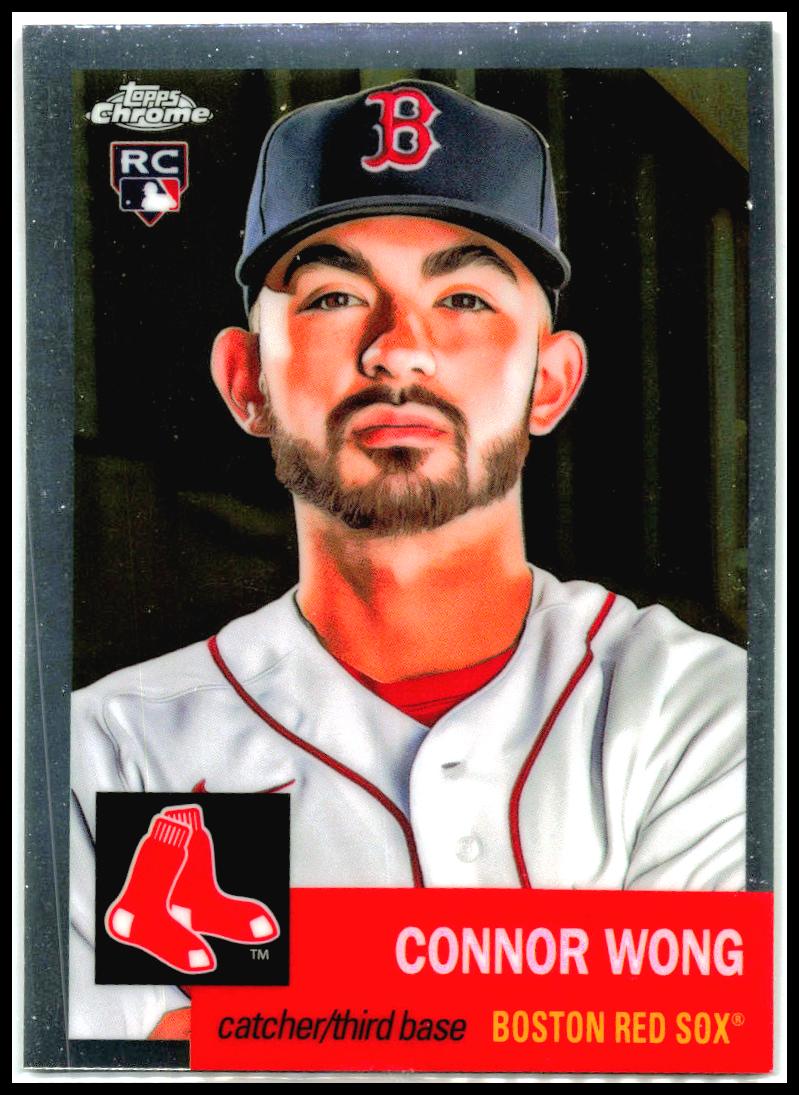 2022 Topps Chrome Platinum Anniversary #31 Connor Wong Rookie Boston Red Sox